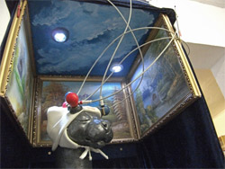 Florinda Ke Sophie - TraumRaum - (Im Schlaflabor), Mixed Media, H-180 cm, B-50 cm, T-47 cm, 2012/2013