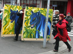 Florinda Ke Sophie - 1. Wiener Pantherspaziergang