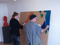 Florinda Ke Sophie - Action-painting