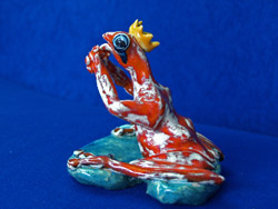 Florinda Ke Sophie, Bitte, bitte - lass es dieses Mal die Richtige sein 3, Keramik, H-11 cm, B-11 cm, T-11 cm, 2013