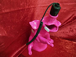 Florinda Ke Sophie, Sparschwein, Keramik, lackiert,  H-33 cm, B-21 cm, T-24 cm, 2016