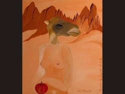 Florinda Ke Sophie - Outbreak, Acryl auf Leinwand, 60 x 70 cm, 2003