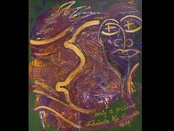 Florinda Ke Sophie - Only a picture, Acryl auf Hartfaser, 70 x 80 cm, 2004