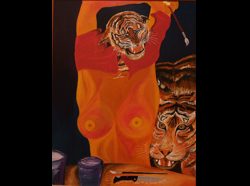 Florinda Ke Sophie - Try and error, Acryl auf Hartfaser, 70 x 90 cm, gerahmt, 2004