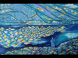 Florinda Ke Sophie - Baywatch 15 � Strand ohne Namen #2, 50 x 70 cm, 2021