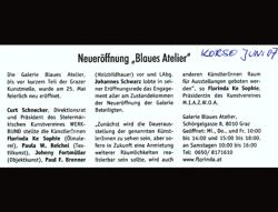 Florinda Ke Sophie - Neuer&ouml;ffnung der Galerie