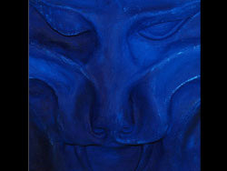 Florinda Ke Sophie - Pantherfliese , Steinguss, H-22 cm, B-22 cm, T-4 cm, 2011