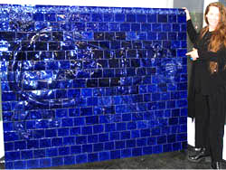 Florinda Ke Sophie - Panther Relief, Keramik, 180 x 200 cm, 2011