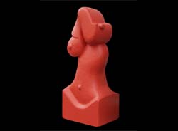 Florinda Ke Sophie - Bloody Venus, Ytong, H-40 cm, B-25 cm, T-20 cm, 2007