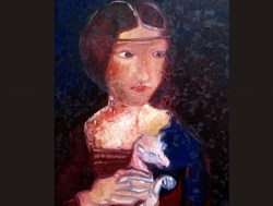 Florinda Ke Sophie - Dame mit Hermelin